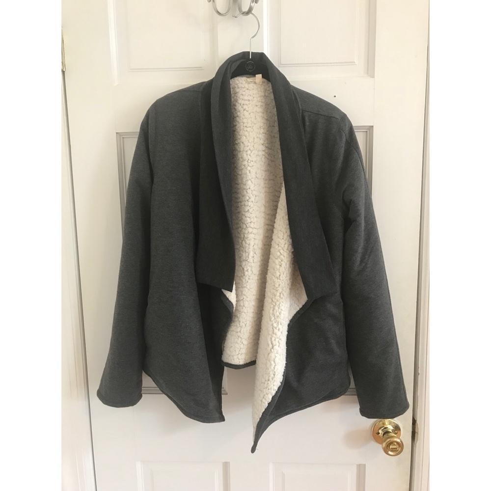 Hem & Thread Sherpa Cardigan